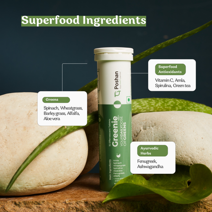 Best super greens tablet for skin health, immunity, and digestive support